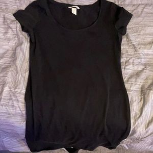 Basic black T-shirt dress. H&M